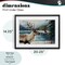 Stupell Industries Christmas Conversation In Wild Framed Print Under Glass, design by Petal Prints Design
